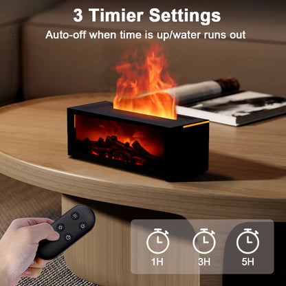 Fireplace Humidifier with Essential Oils