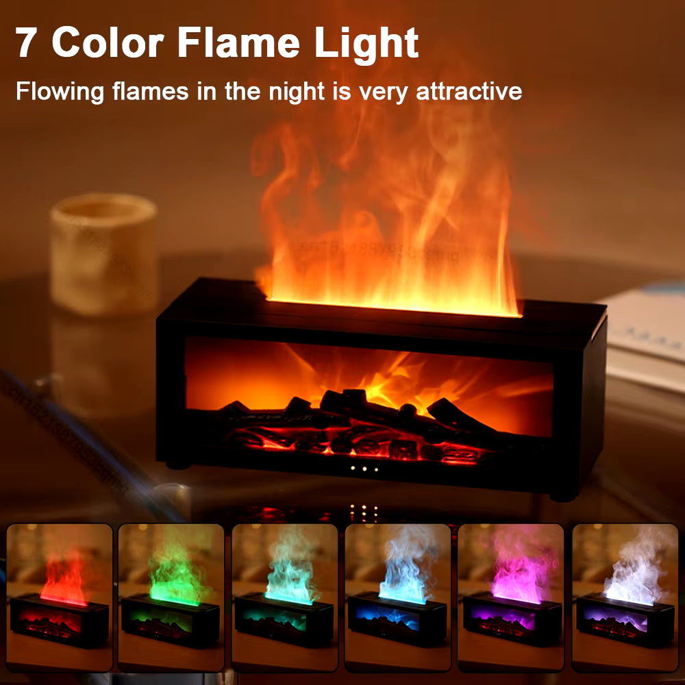 Fireplace Humidifier with Essential Oils