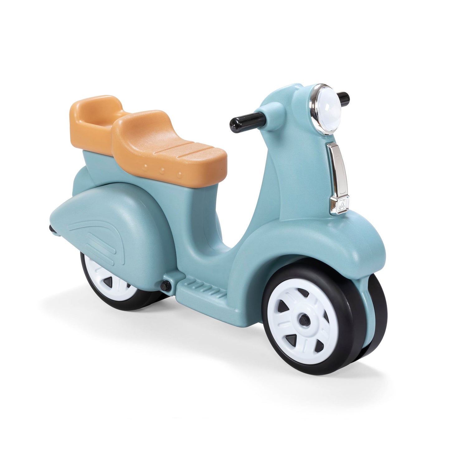 Ride along Aqua Scooter Plastic Toddler Foot-To-Floor Riding Toy for Ages 18M-4Y