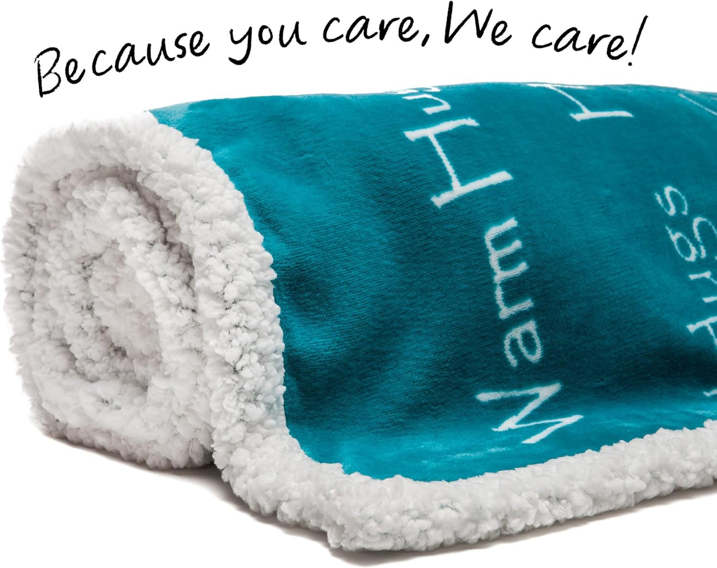 Premium Healing Blanket for Comfort and Support - Ideal Gift for Cancer, Chemo, and Surgery Recovery - Twin Size in Teal